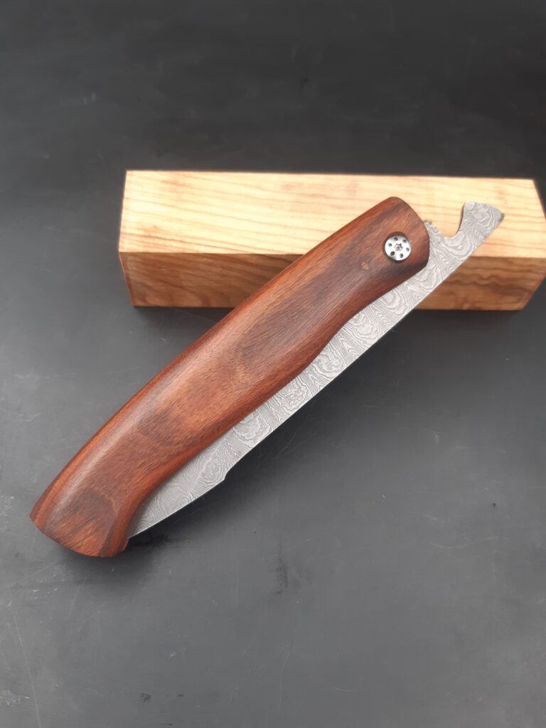 COUTELLERIE – Fabriquer son couteau pliant