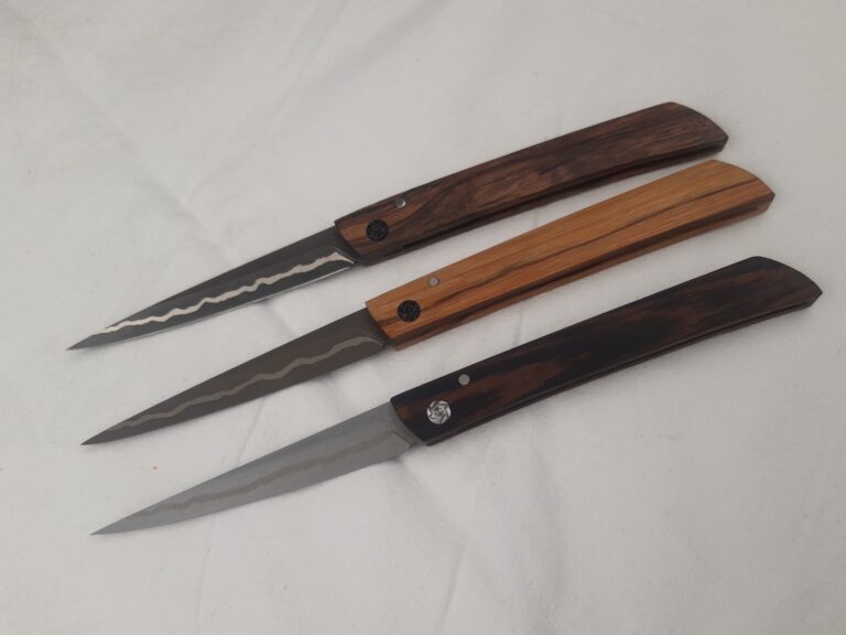 COUTELLERIE – Fabriquer son couteau pliant
